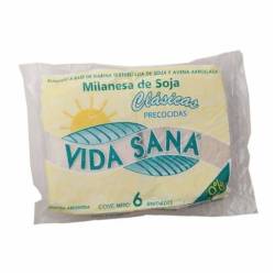 Milanesas de soja clásicas x 6u Vida Sana 450 Gr