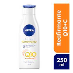 Crema hidratacion reafirmante q 10 Nivea 250 Ml