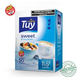 Edulcorante polvo sweet - caja Tuy 50 U