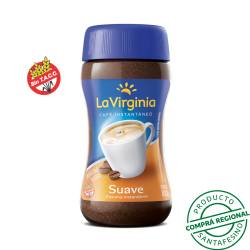 Café instantáneo torrado suave - frasco La Virginia 100 Gr