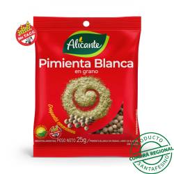 Pimienta blanca grano Alicante 25 Gr