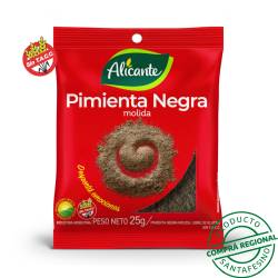 Pimienta negra molida Alicante 25 Gr