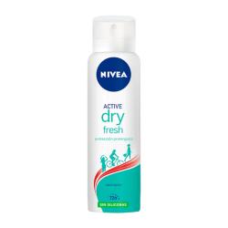 Desodorante antitranspirante en aerosol mujer dry fresh Nivea 150 Ml
