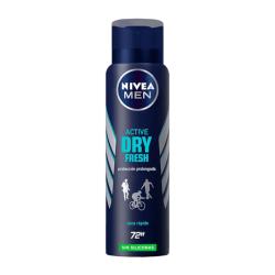 Desodorante antitranspirante en aerosol hombre dry fresh Nivea 150 Ml