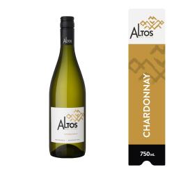 Vino chardonnay Altos Del Plata 750 Ml