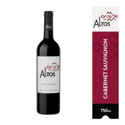 Vino cabernet sauvignon Altos Del Plata 750 Ml