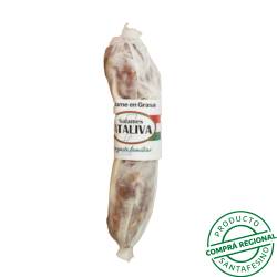Salame colono picado grueso en grasa Ataliva 1 Kg