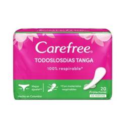 Protectores diarios brisa tanga Carefree 20 U