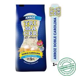 Arroz doble carolina - bolsa Trimacer 1 Kg