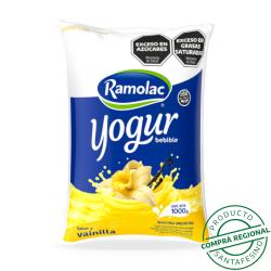 Yogur bebible entero vainilla - sachet Ramolac 1 Kg