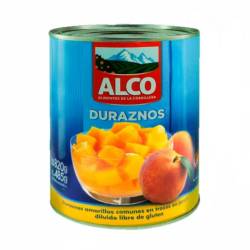 Durazno trozos - lata Alco 820 Gr