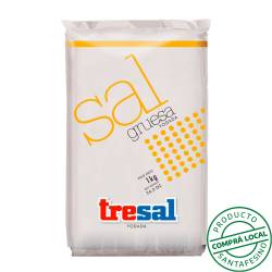 Sal gruesa - bolsa Tresal 1 Kg