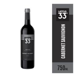 Vino cabernet sauvignon Latitud 33 750 Ml