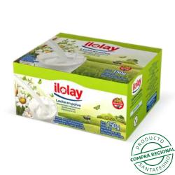 Leche polvo instantánea descremada 30x5gr sobres Ilolay 150 Gr