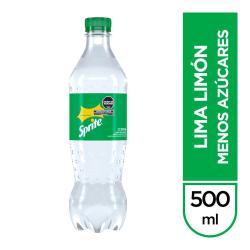 Gaseosa lima limón descartable - botella Sprite 500 Cm3