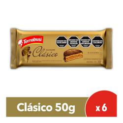 Alfajor clásico agrupado Terrabusi 6 U