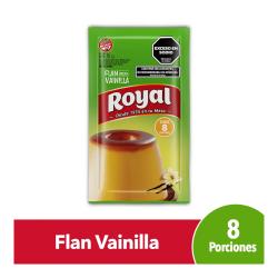 Flan vainilla bajo en azúcares Royal 16 Gr