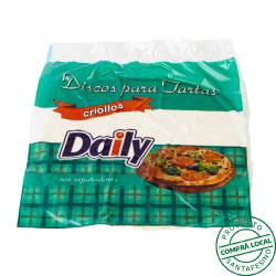 Tapas tartas criollos Daily 400 Gr