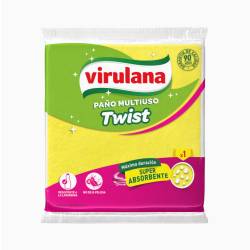 Paño absorbente twist 38x36 cm Virulana 1 U