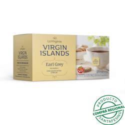 Té earl grey ensobrado - saquitos Virgin Islands 25 U