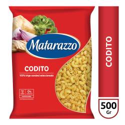 Fideos guiseros codito rayado Matarazzo 500 Gr