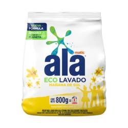 Jabón en polvo lavarropas automático sol - bolsa Ala Matic 800 Gr