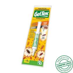 Insecticida cucarachas gel - jeringa Geltek 6 Gr