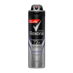 Desodorante antitranspirante en aerosol sensitive Rexona 89 Gr