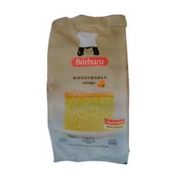 Bizcochuelo naranja - bolsa Barbara 450 Gr
