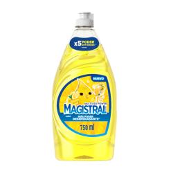 Detergente líquido ultra limón Magistral 750 Ml