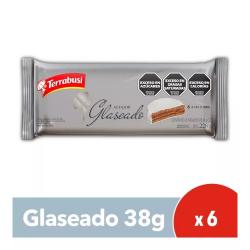 Alfajor glaseado agrupado Terrabusi 6 U