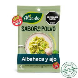 Sabor en polvo albahaca y ajo Alicante 30 Gr