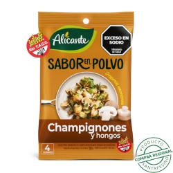 Sabor en polvo champignon y hongo Alicante 30 Gr
