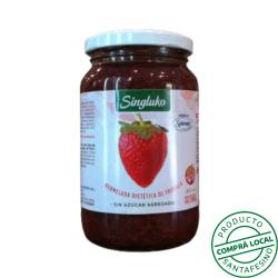 Mermelada sin azúcar frutilla - frasco Singluko 360 Gr