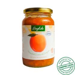 Mermelada sin azúcar durazno - frasco Singluko 360 Gr