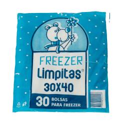 Bolsas freezer 30x40cm Limpitas 30 U