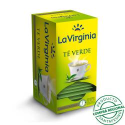 Té verde ensobrado - saquitos La Virginia 20 U
