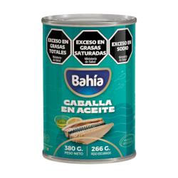 Caballa en aceite Bahía 380 Gr