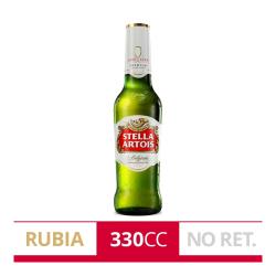 Cerveza rubia - botella Stella Artois 330 Cm3