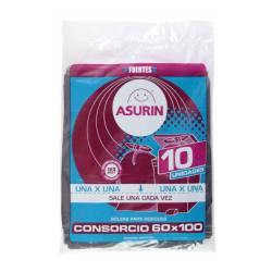 Bolsas consorcio 60x100 cm Asurin 10 U