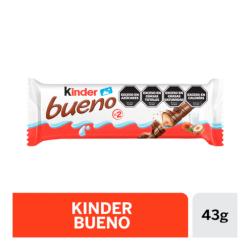 Bueno oblea c/choc.leche t2 Kinder 43 Gr
