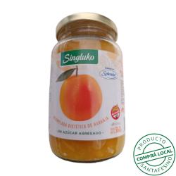 Mermelada sin azúcar naranja - frasco Singluko 360 Gr