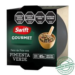 Paté con pimienta verde Swift 85 Gr