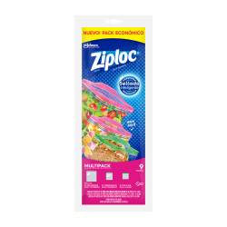 Bolsas freezer multipack Ziploc 9 U