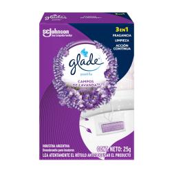 Desodorante inodoros pastilla lavanda Glade 25 Gr