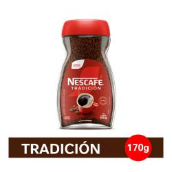 Café instantáneo clásico - frasco Nescafe 170 Gr
