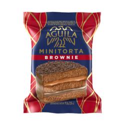 Alfajor mini torta brownie Aguila 69 Gr