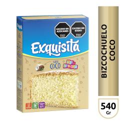Bizcochuelo coco Exquisita 540 Gr