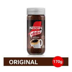 Café instantáneo torrado - frasco Dolca 170 Gr