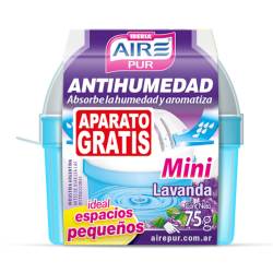 Absorbe humedad mini lavanda - pote Aire Pur 75 Gr